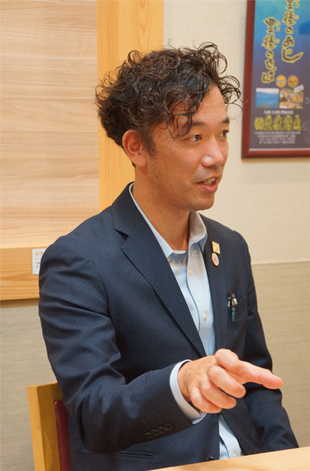 代表取締役  小野惣也様とインタビュー